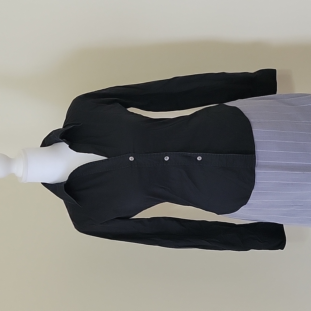 Black button up shirt